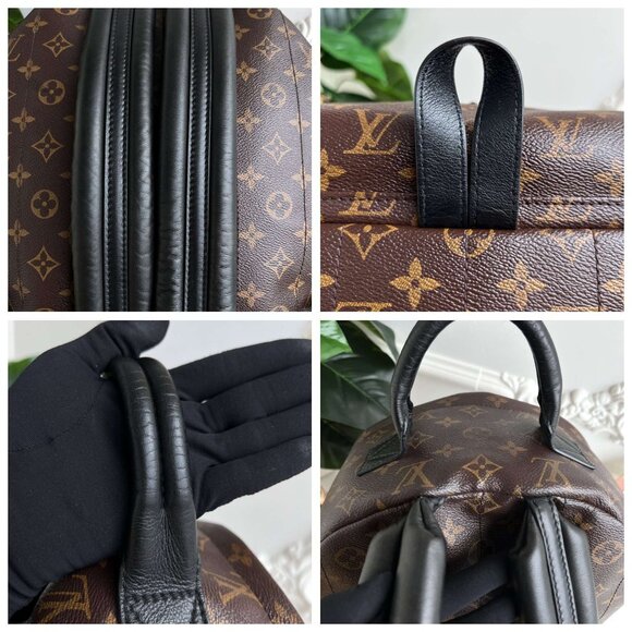 100% Authentic Louis Vuitton Backpack Palm Springs MM Monogram FL2158 - Picture 12 of 16